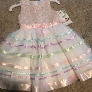 Beautiful Little Girl Easter Dress